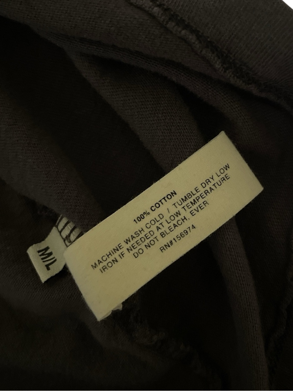 Imogene + Willie Drop Tee Cropped T-Shirt in Faded Black Women’s Size M/L - Picture 5 of 5